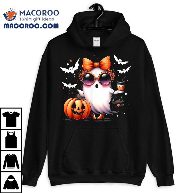 Cute Spooky Coffee Ghost Boujee Boo-jee Halloween Costume Shirt Cute Spooky Coffee Ghost Boujee Boo-jee Halloween Costume Shirt