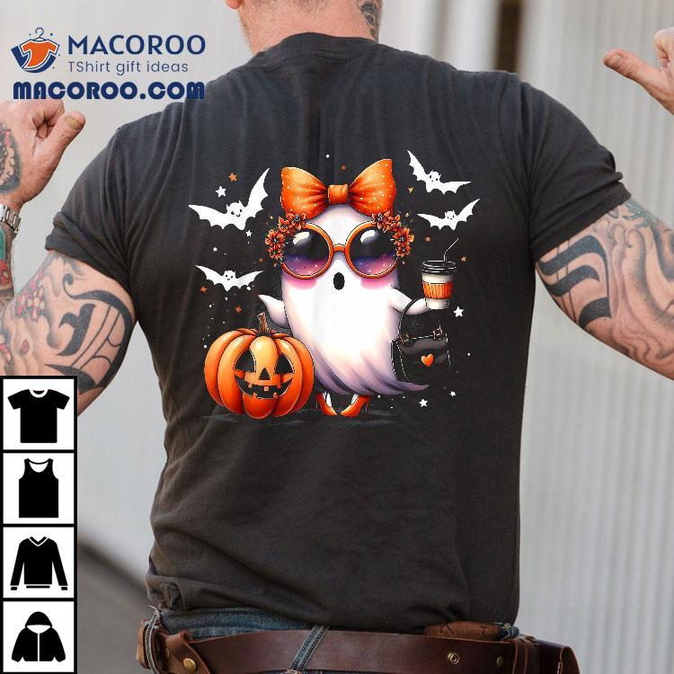 Cute Spooky Coffee Ghost Boujee Boo-jee Halloween Costume Shirt Cute Spooky Coffee Ghost Boujee Boo-jee Halloween Costume Shirt