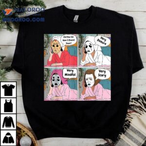 Did You See How I Chased Them Very Demure Classic Horror Tshirt