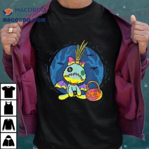 Disney Lilo Amp Stitch Scrump Doll In Bat Costume Halloween Tshirt