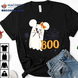 Disney Minnie Mouse Cute Little Ghost Boo Halloween Tshirt