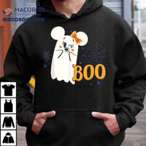 Disney Minnie Mouse Cute Little Ghost Boo Halloween Tshirt
