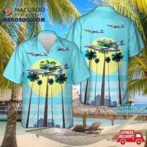 Ei-rdo Cronos Airlines Embraer Erj-175std (erj-170-200 Std) Hawaiian Shirt