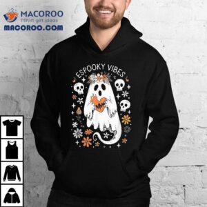 Espooky Vibes Maestra Halloween Spanish Mexican Teacher Tshirt