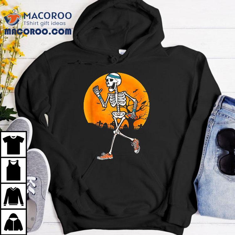 Funny Running Skeleton Halloween Sport Runner Marathon Shirt Funny Running Skeleton Halloween Sport Runner Marathon Shirt