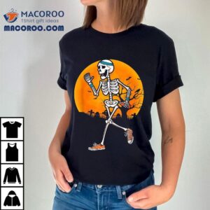 Funny Running Skeleton Halloween Sport Runner Marathon Shirt 3 Funny Running Skeleton Halloween Sport Runner Marathon Tshirt