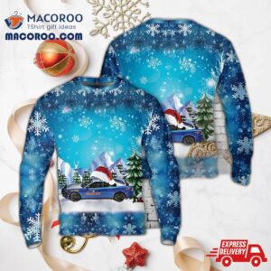 Georgia State Patrol Aop Christmas Ugly Sweater