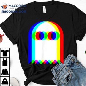 Ghost Trippy Vaporwave Halloween Techno Rave Edm Music Party Tshirt