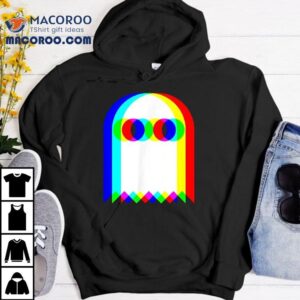 Ghost Trippy Vaporwave Halloween Techno Rave Edm Music Party Tshirt
