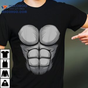Gorilla Adult Kids Chest Costume Tshirt
