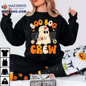 Halloween Groovy Crew Nurse Ghost Shirt