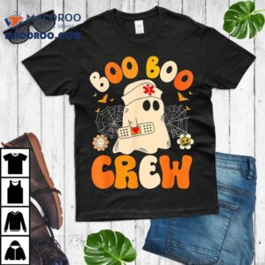 Halloween Groovy Crew Nurse Ghos Tshirt