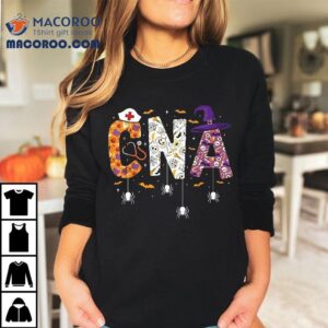 Halloween Nurse Spooky Cna Crew Funny Tshirt