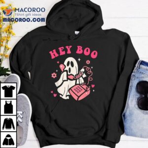Hey Boo Ghost Halloween Shirt