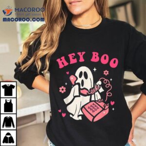Hey Boo Ghost Halloween Shirt