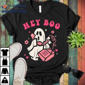 Hey Boo Ghost Halloween Tshirt
