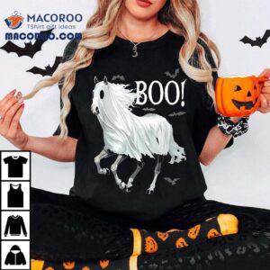 Horse Cosplay Ghost Boo – Halloween Shirt