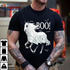 Horse Cosplay Ghost Boo Halloween Tshirt