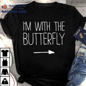 I’m With The Butterfly Shirt Adult Kids Costume