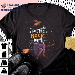 Im The Basic Witch Halloween Matching Group Costume Tshirt