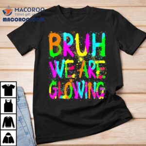 In My Glowing Era Retro Colorful Quote Group Team Tie Dye Tshirt