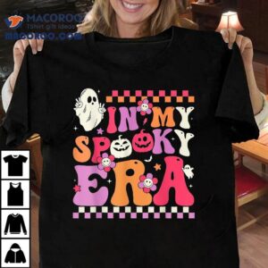 In My Spooky Era Kids Halloween Pumpkin Funny Tshirt