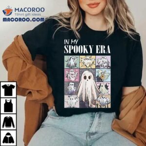In My Spooky Era Season Funny Ghost Halloween Shirt