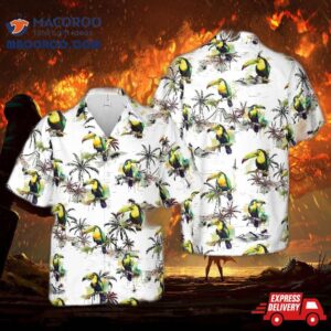 Keel-billed Toucan Hawaiian Shirt