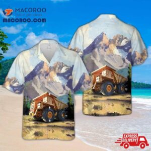 Lectra Haul Truck Hawaiian Shirt