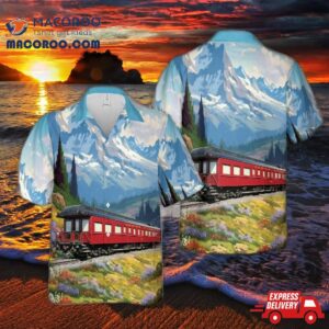 Lehigh Valley Business Car #353 1916 Hawaiian Shirt