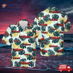 London And North Western Railway ‘extra Large Bloomer’ 2-2-2 Locomotive No. 372 Hawaiian Shirt