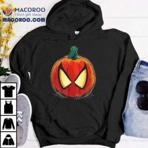 Marvel Spider-man Halloween Spooky Pumpkin Jack-o-lantern Shirt