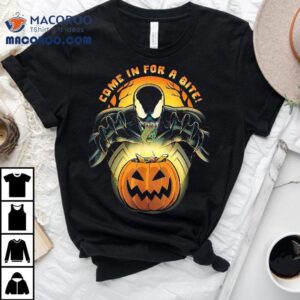 Marvel Venom Halloween Trick Or Treat Come In For A Bite Tshirt
