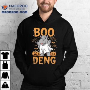 Moo Deng Halloween Cute Baby Pygmy Hippo Tshirt