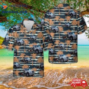 National Grid Flatbed Truck – Freightliner M2 112 Hawaiian Shirt
