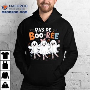 Pas De Boo R Amp Atilde Amp Copy E Ghost Halloween Ballet Dancer Teacher Tshirt