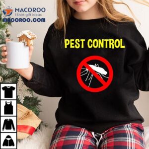 Pest Control Funny Halloween Costume Exterminator Tee Shirt