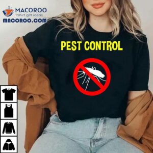 Pest Control Funny Halloween Costume Exterminator Tee Tshirt