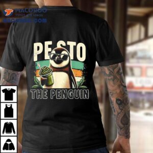 Pesto The Penguin Fun Herbs Sauce Food Famous Bird Meme Puns Shirt 1 Pesto The Penguin Fun Herbs Sauce Food Famous Bird Meme Puns Tshirt