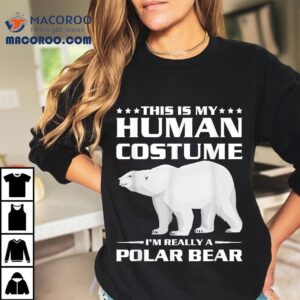 Polar Bear Costume Kids Halloween Bears Tshirt