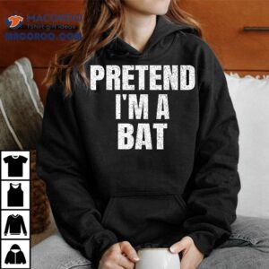Pretend I’m A Bat Family Group Easy Halloween Costume Shirt