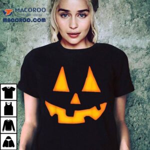 Pumpkin Halloween For Jack O Lantern Face Shirt