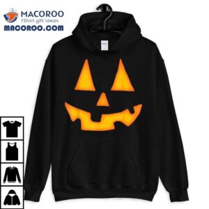 Pumpkin Halloween For Jack O Lantern Face Shirt