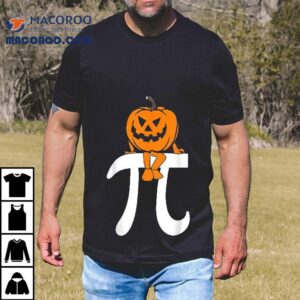 Pumpkin Pie Math Funny Halloween Thanksgiving Pi Day Kids Shirt