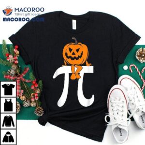 Pumpkin Pie Math Funny Halloween Thanksgiving Pi Day Kids Tshirt