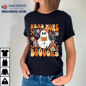 Read More Books Boo Halloween Teacher Ghost Shirt