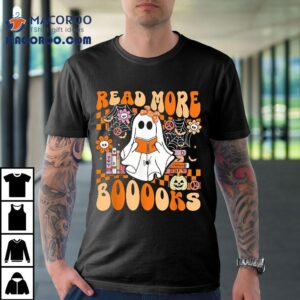 Read More Books Boo Halloween Teacher Ghost Shirt