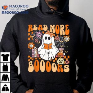 Read More Books Boo Halloween Teacher Ghos Tshirt