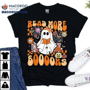 Read More Books Boo Halloween Teacher Ghos Tshirt