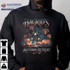 Retro Fall Hagrid's Pumpkin Farm Patch Autumn - Halloween Shirt 3 Retro Fall Hagrid S Pumpkin Farm Patch Autumn Halloween Tshirt